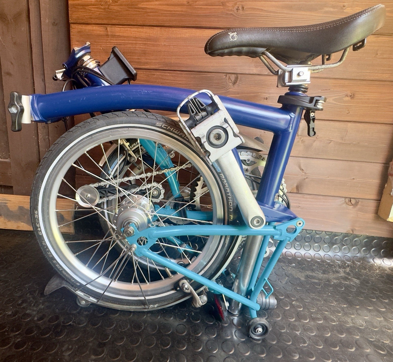 Brompton folding bike 3 speed