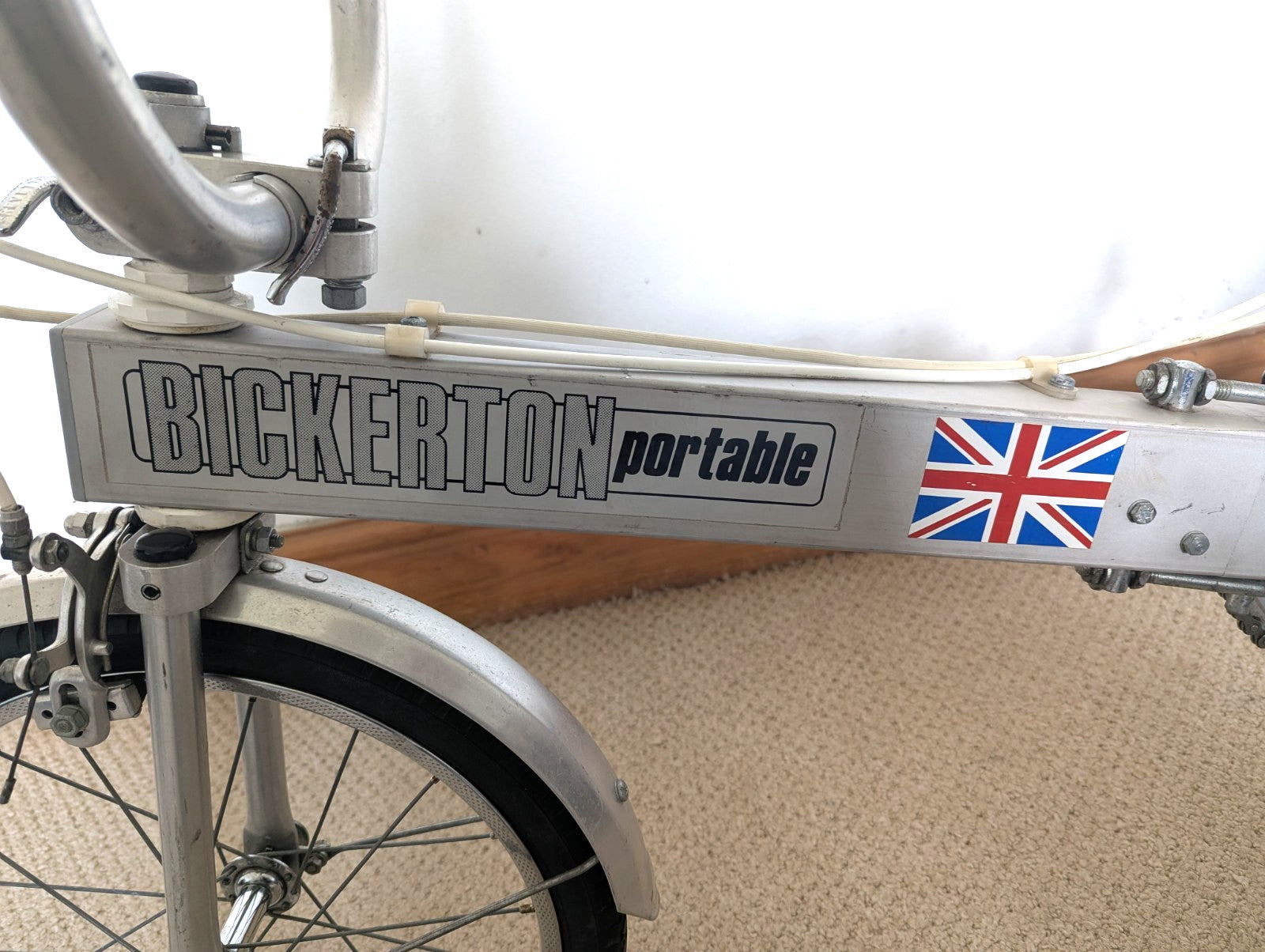 Vintage 1980 Bickerton Portable Folding Bike Compact Portable Excellent