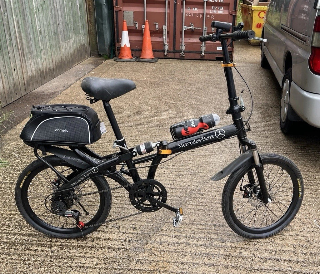 Folding Bike (RED ONLY) for Easy Packaging and Transport for Easy Storage