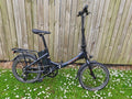 Raleigh Stow-E-Way Folding Bike - Dark Blue