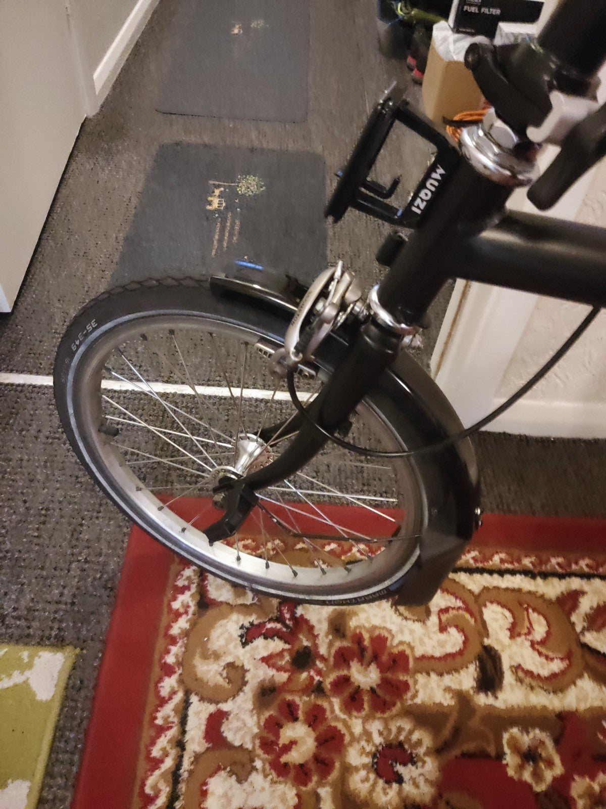 Folding Bikes Brompton 6 Speed Folding Bike Lightweight Aluminum Alloy