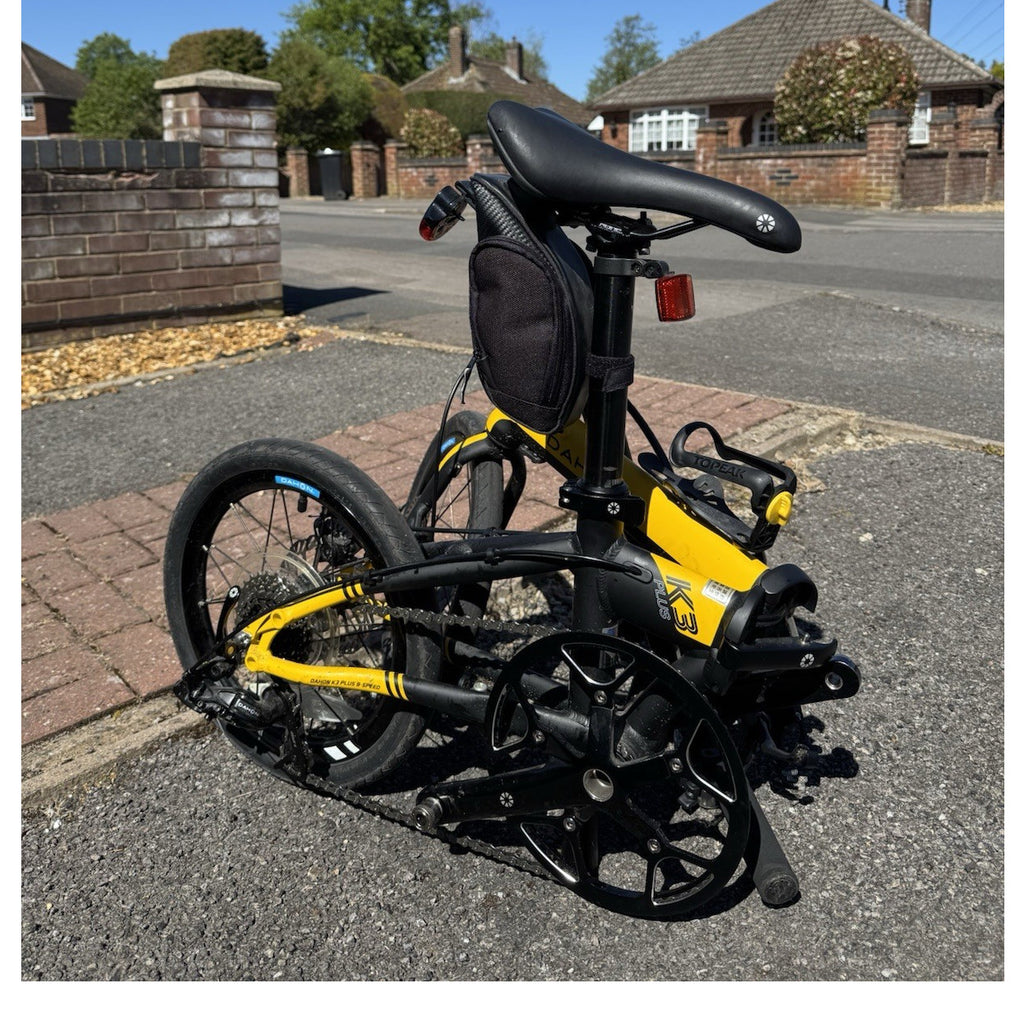 DAHON K3 Plus Folding Bike Yellow Black Aluminium 9 Speed collect from RG65HQ
