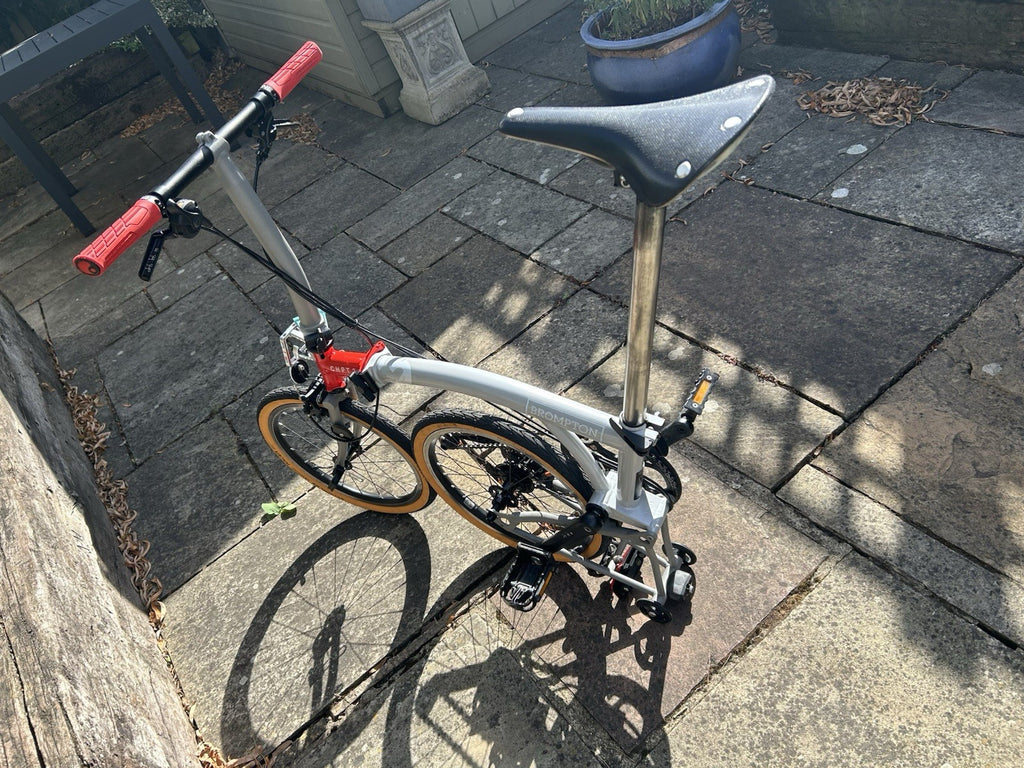 Brompton CHPT3 V4. Titanium 4 speed.