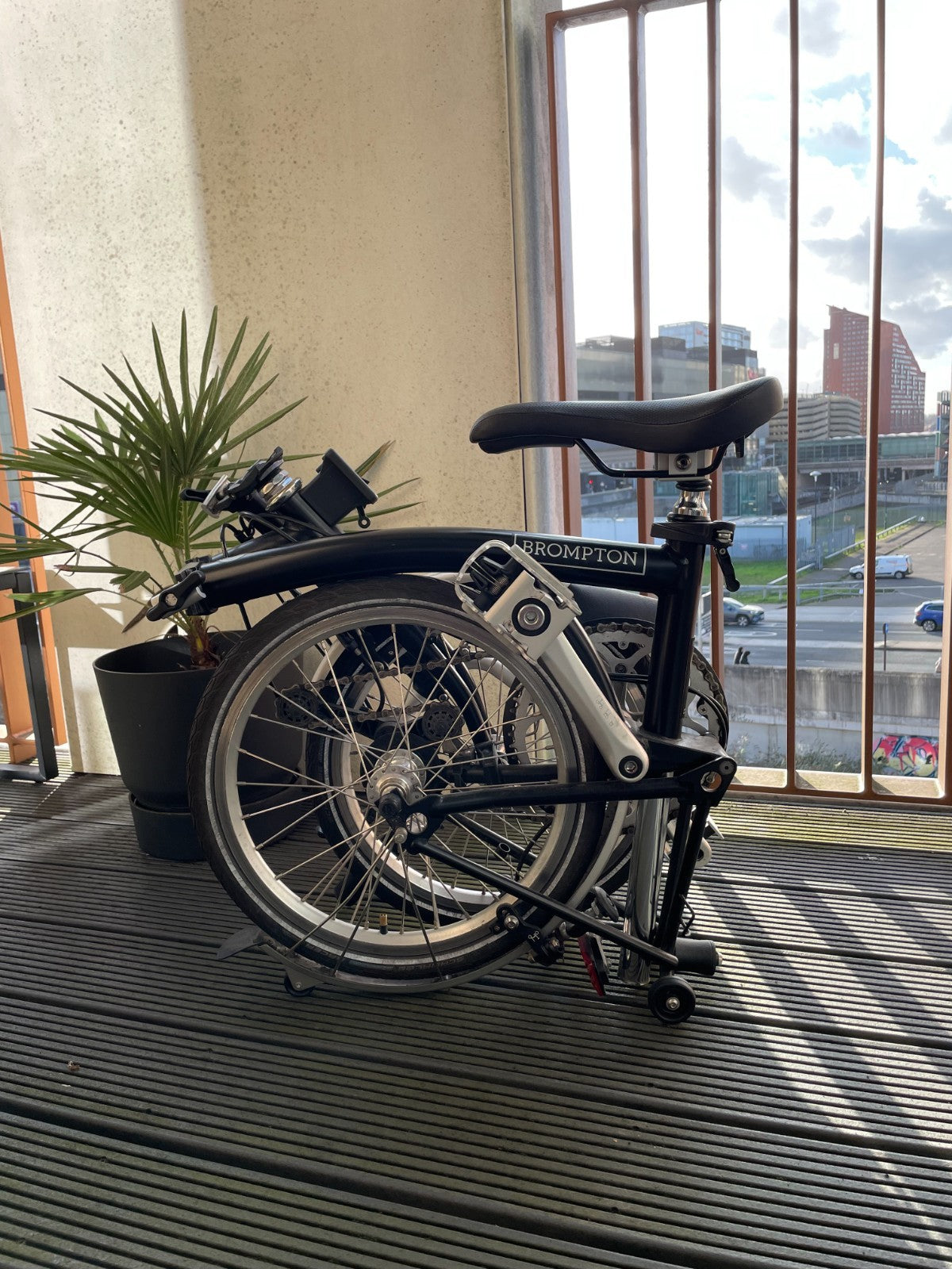Brompton C line 6 Speed Black Mid - M6L