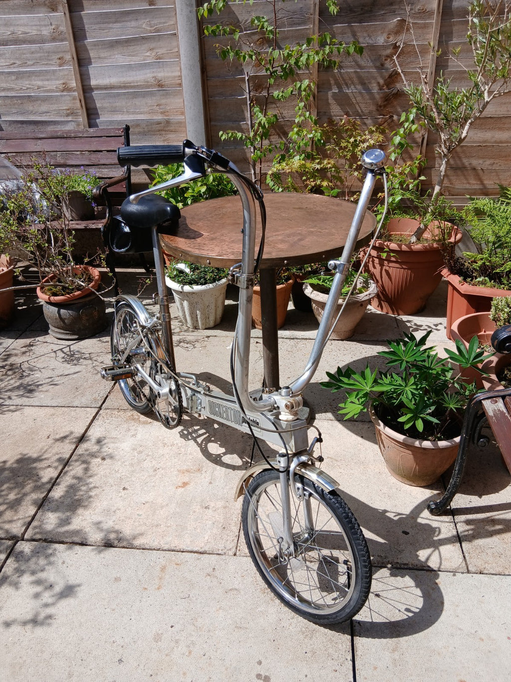 Bickerton 'Portable' Folding Bike 1984 3-Speed Light Weight UK Design Classic