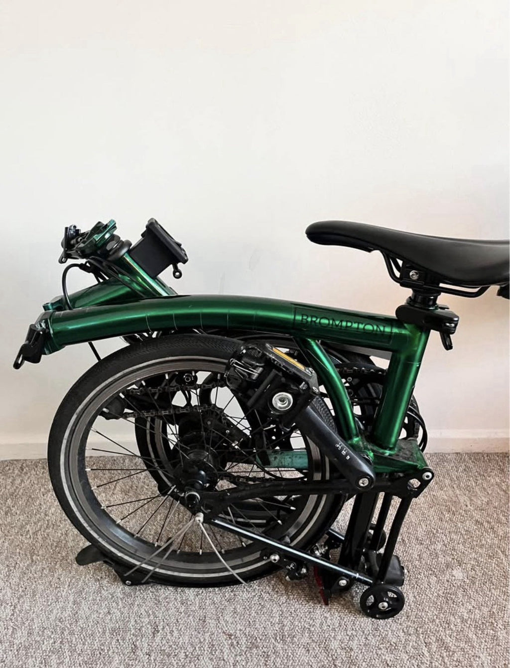 Brompton M4L P Line Emerald Lacquer 9.74Kg
