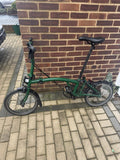 brompton folding bike 6 speed c line