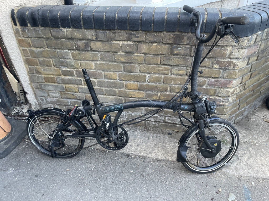 2021 Brompton Folding Bike Battery Fire Spares Repairs