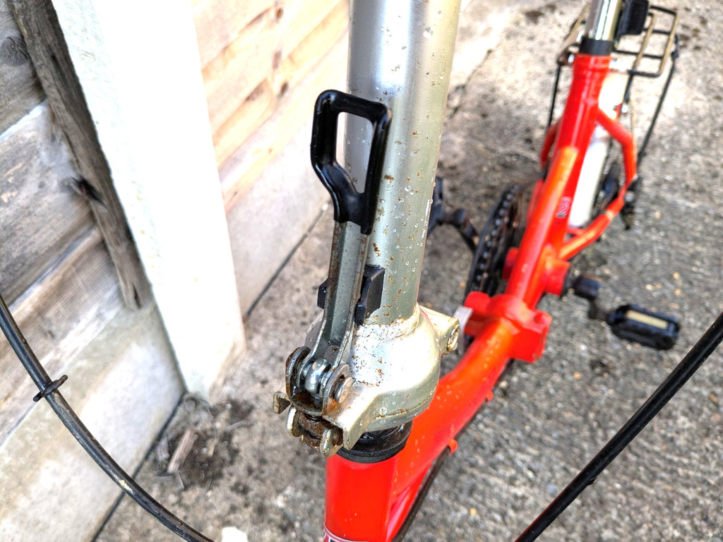 Folding Bike 12 Inch Wheels  Red great condition