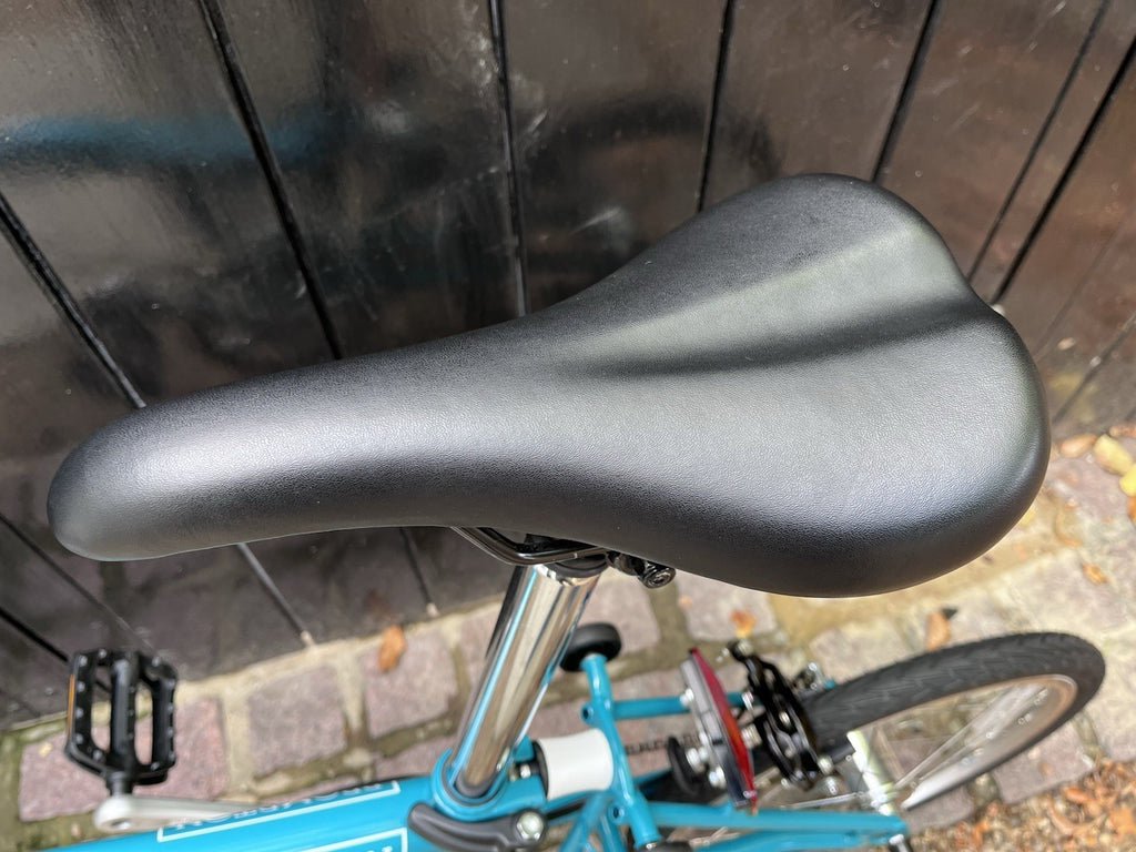 Brompton B75 Folding Bike 16" Blue (Turquoise) - virtually New