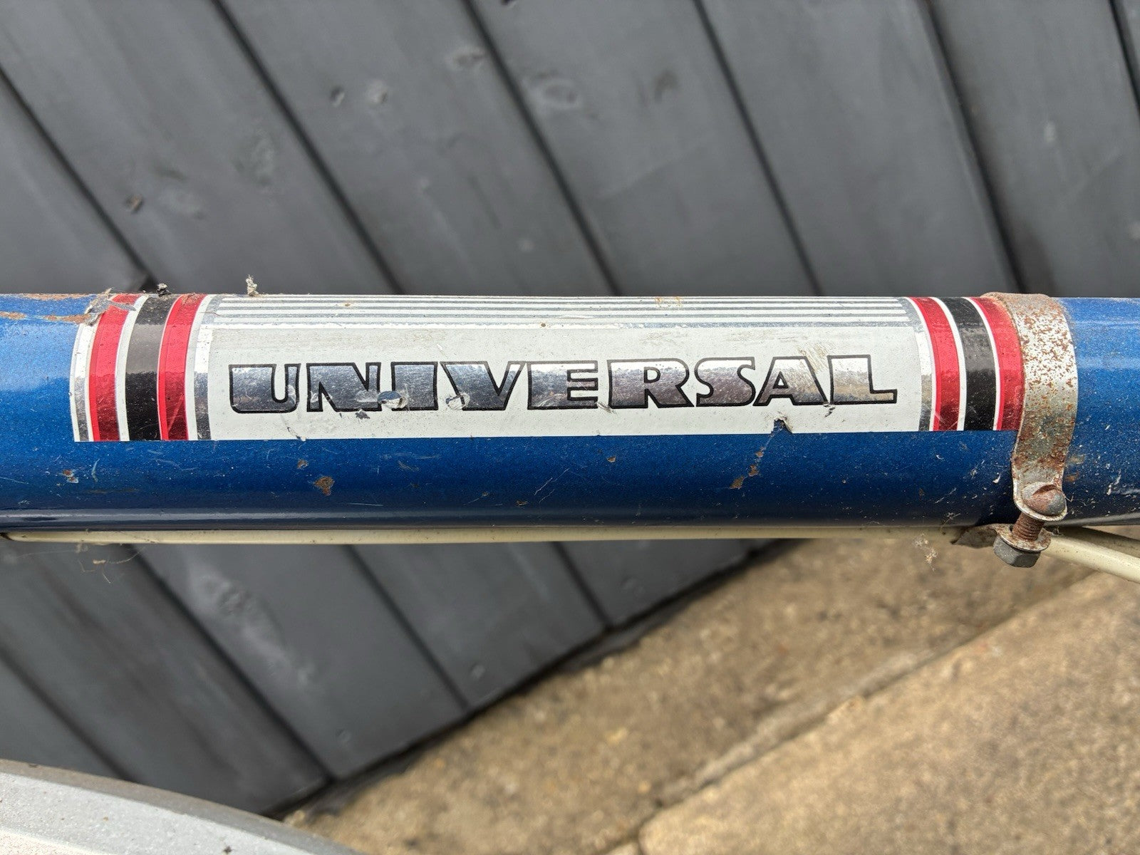 Vintage Universal Folding Bike Made in Poland Retro Project Original Condition