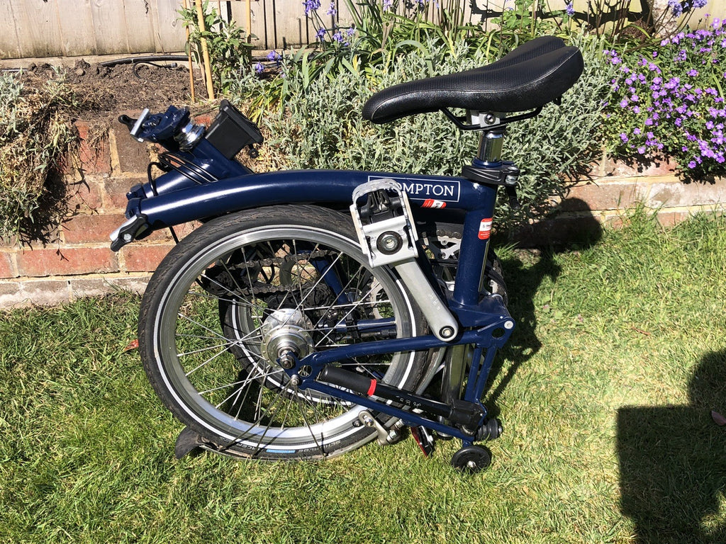 brompton folding bike 6 speed c line