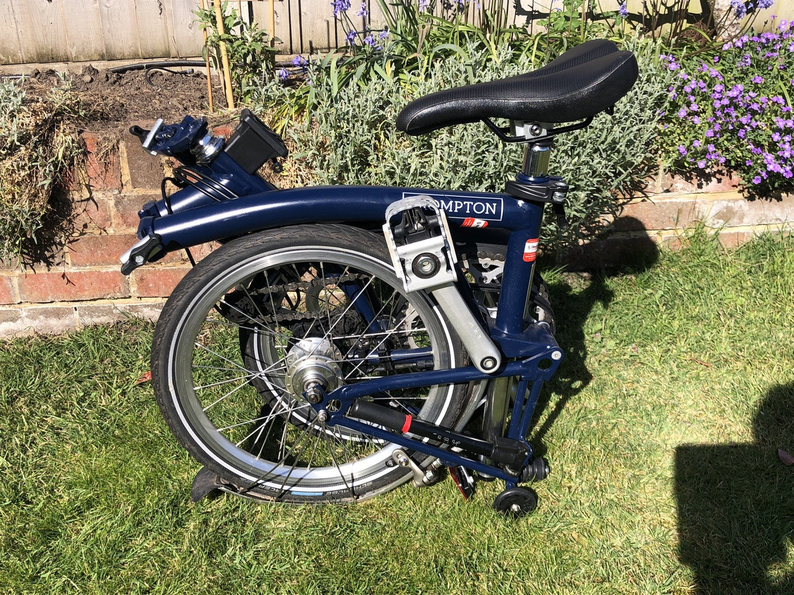 brompton folding bike 6 speed c line