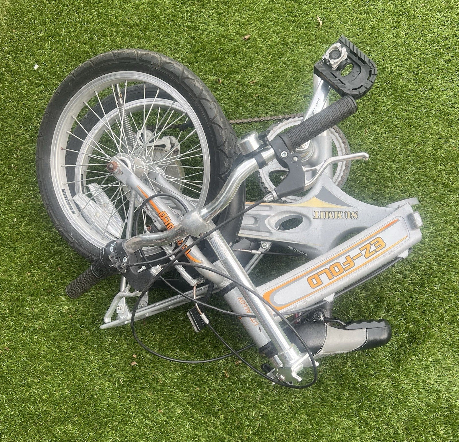 Summit EZ-FOLD Lightweight Aluminium Folding Bike
