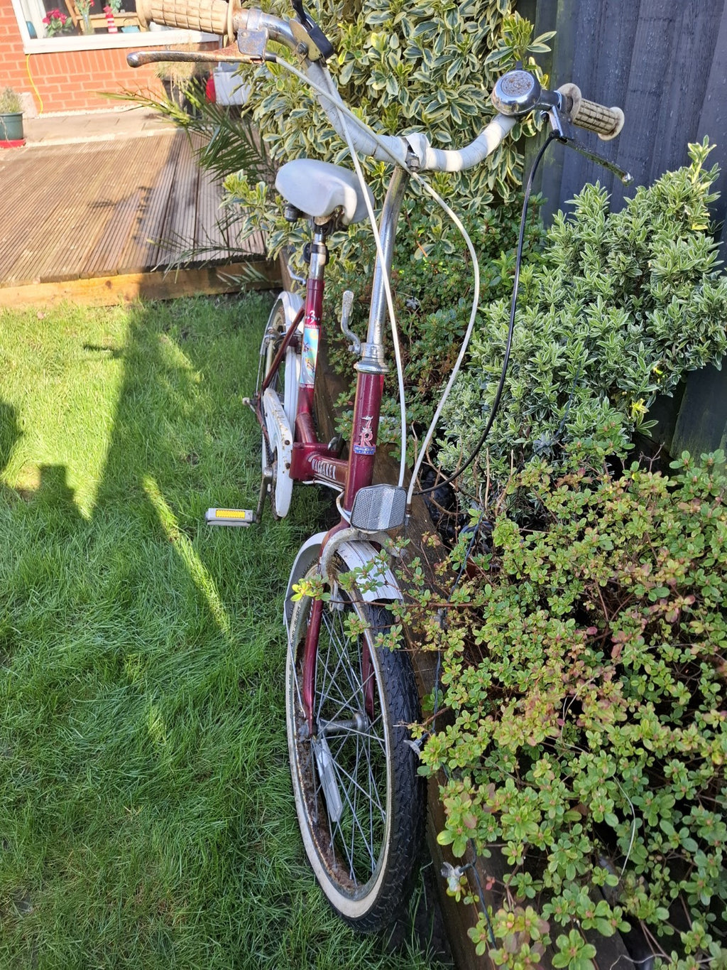 Apollo Wayfarer 1980s Vintage Folding Bike Town and City 20-inch Wheels