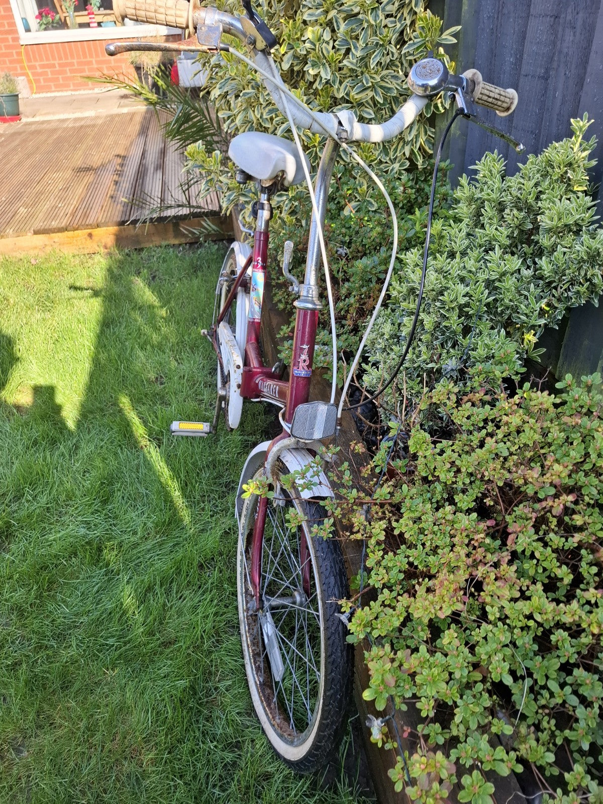 Apollo Wayfarer 1980s Vintage Folding Bike Town and City 20-inch Wheels