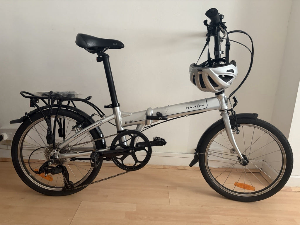 Dahon Mariner D8 20" Silver 8-Speed Folding Bike Lightweight