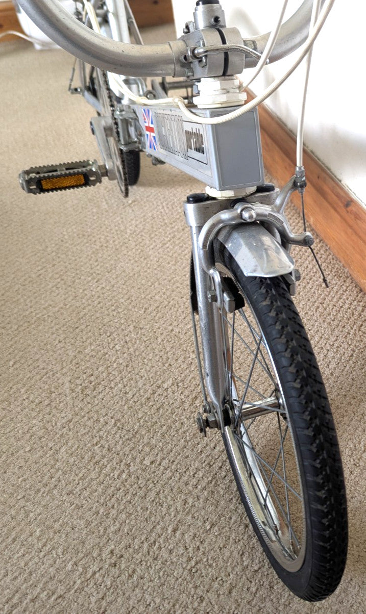 Vintage 1980 Bickerton Portable Folding Bike Compact Portable Excellent