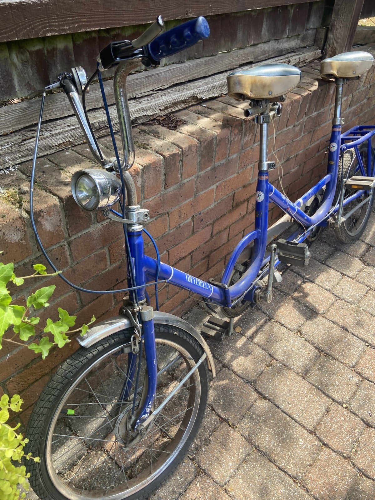 2 x Carnielli Graziella Tandem Folding Bike - 20" wheels Sturmey-Archer 3 speed