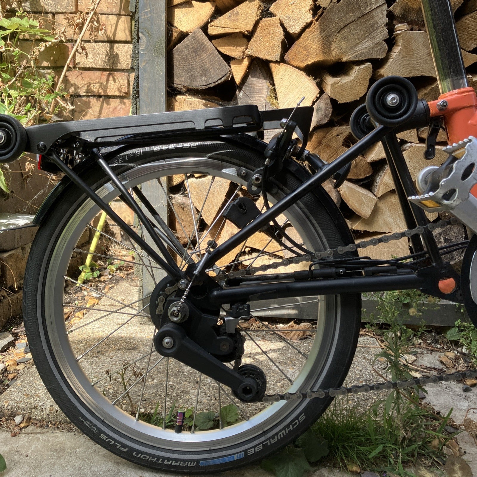 Brompton C Line Explore 2022 6 speed with rear rack