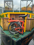 Brompton C Line Explore 6 Speed Fire Coral (09/2022) – Extras Included