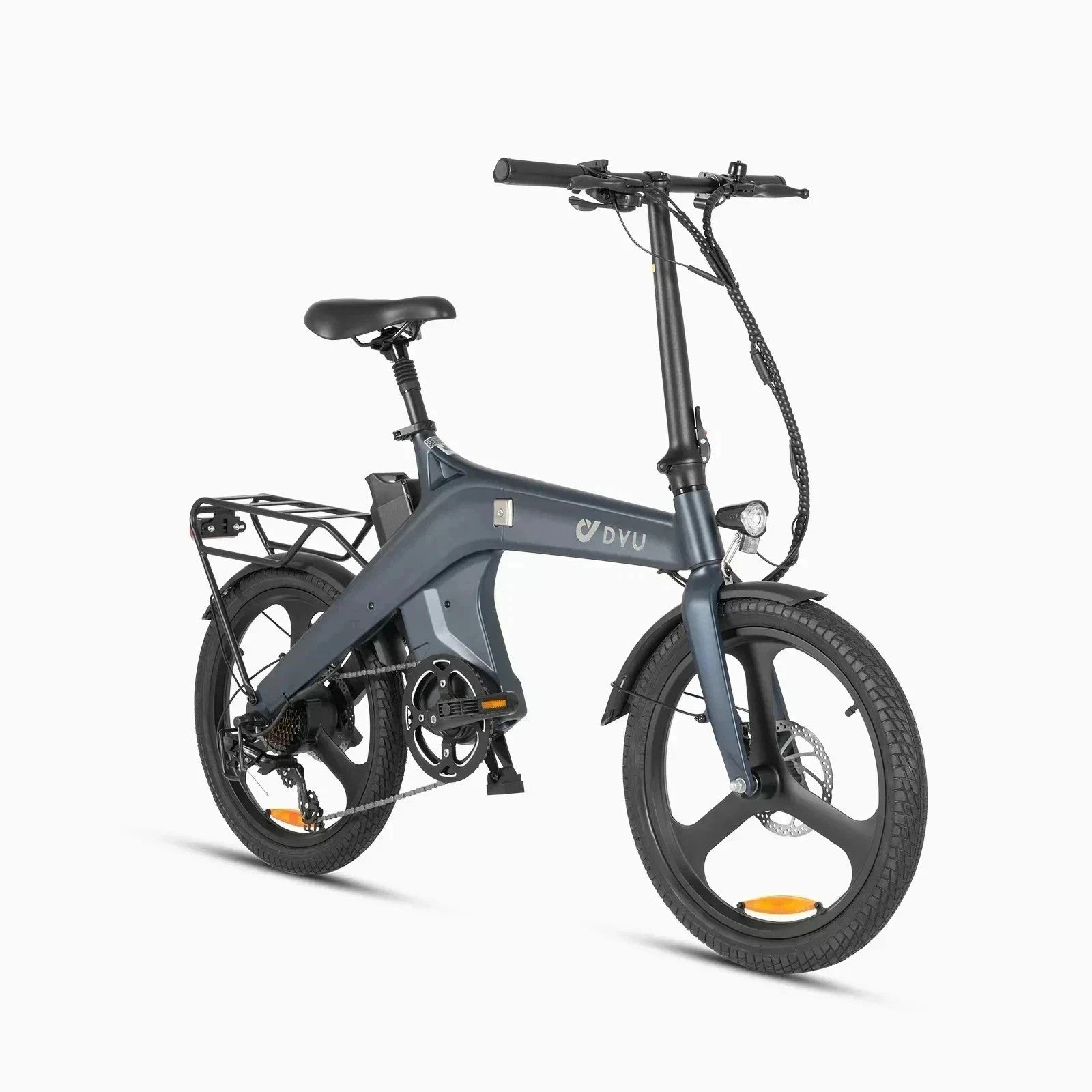 DYU T1 20" Folding E - Bike 250-W 36-V 10/Ah Battery 60KM Range City E- Bike
