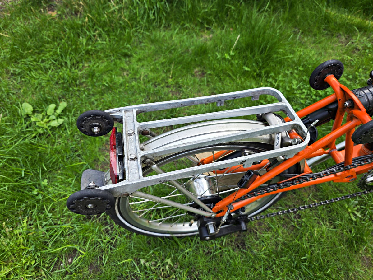 Brompton 6-speed folding bike 2013 with rear rack