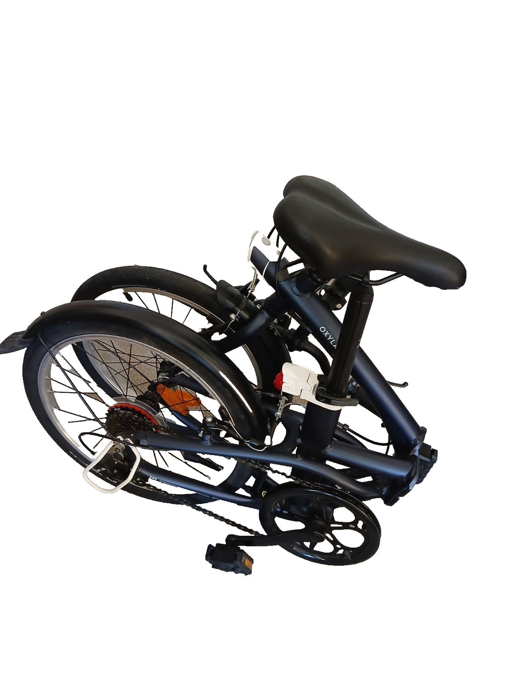 BTWIN Folding Bike 20-inch Blue (storm purple) hardly used, less than 10 miles