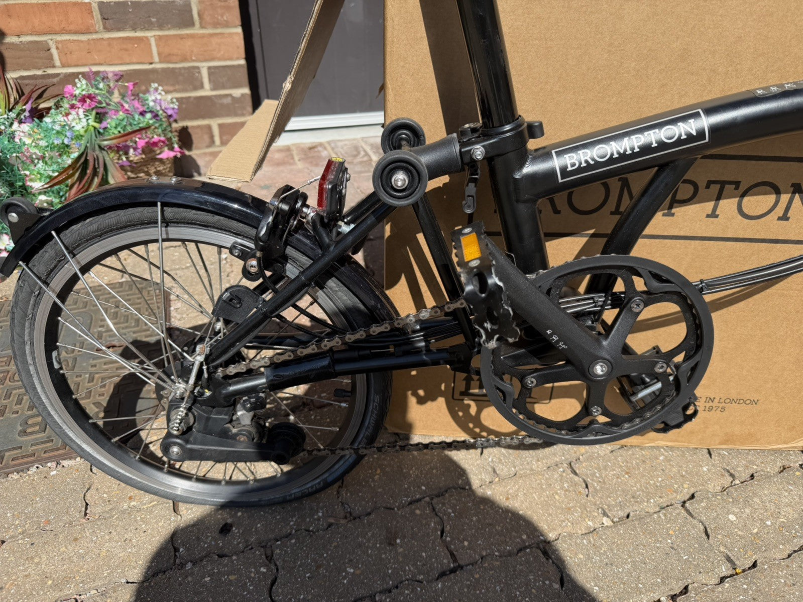 Brompton C Line Explore M6L 6 Speed Folding Bike Black 2024 fresh BOXED