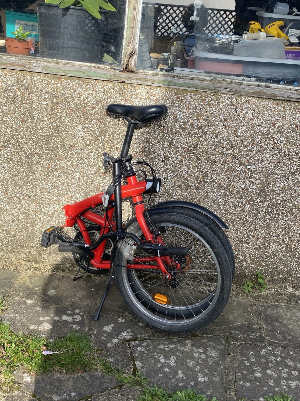 BTwin Tilt 120 Red Folding Bike