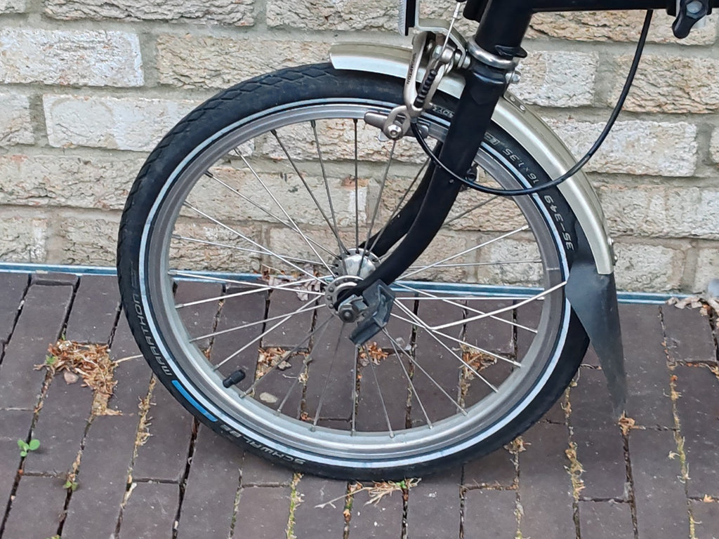 Brompton S2L 2 Speed Folding Bike Black Mudguards No Rack
