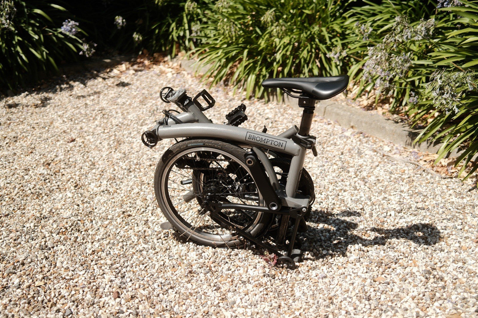 Brompton P Line 4 Speed Storm Grey Low (Upgraded - Chris King Etc)