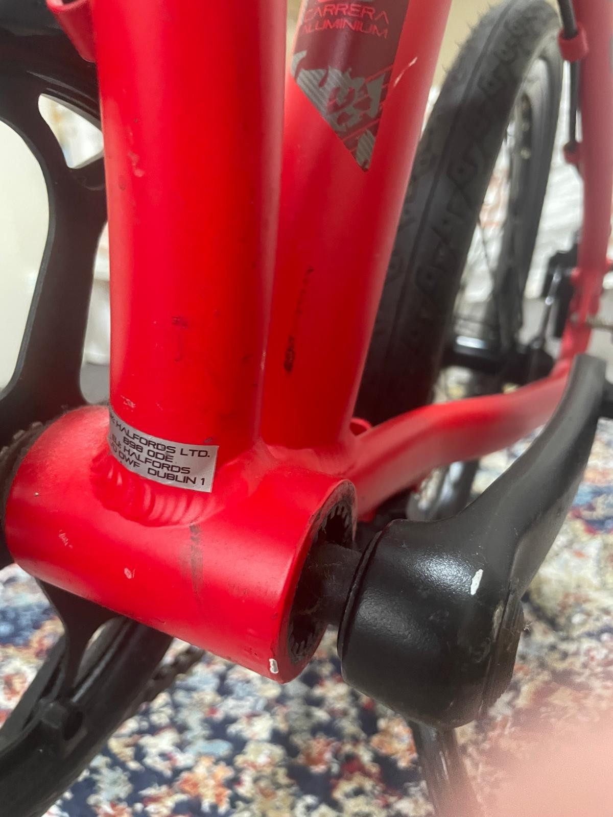 Carrera Intercity Disc 8-Speed Folding Bike
