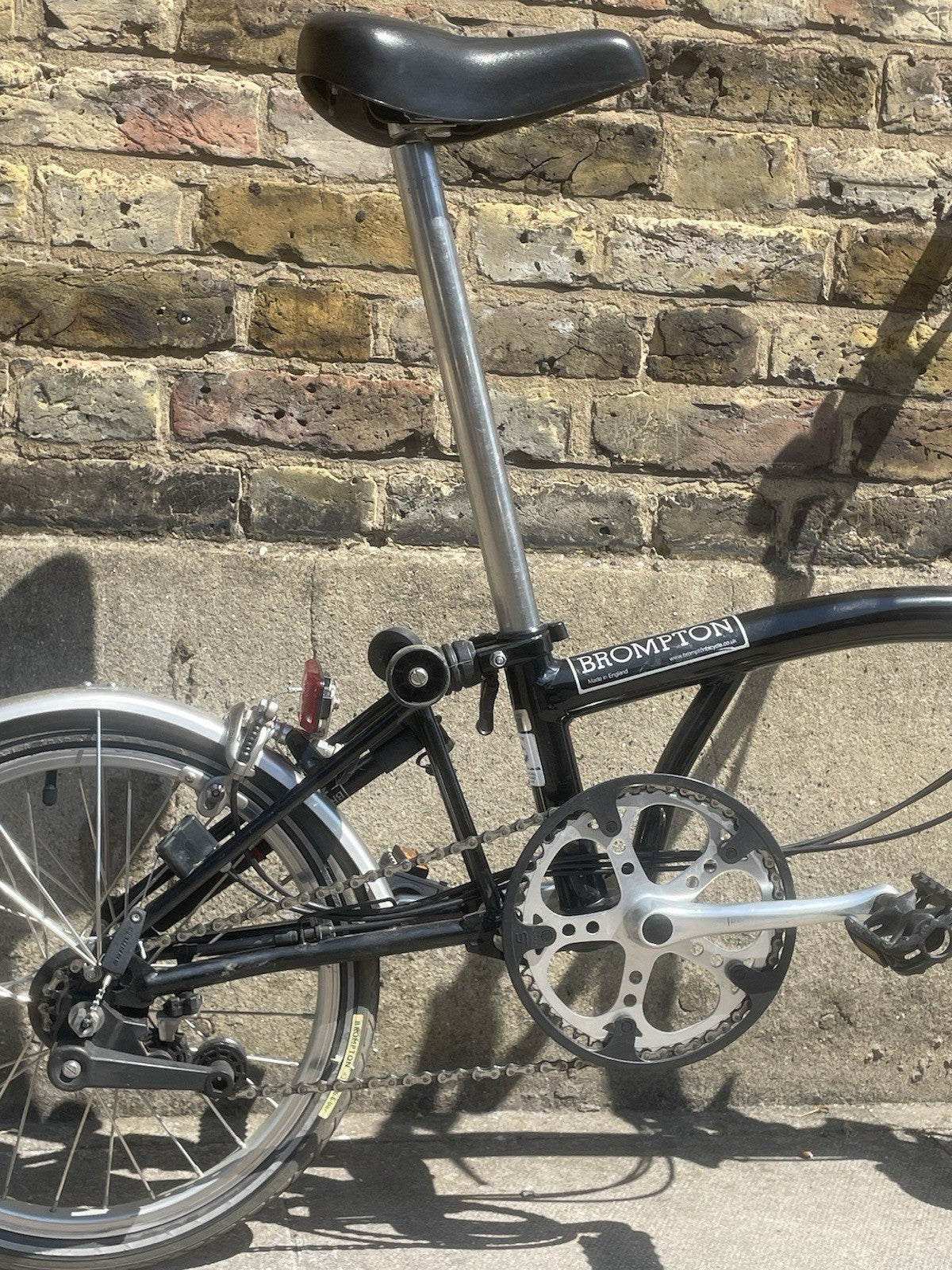 Brompton M6L Folding Bike - Black