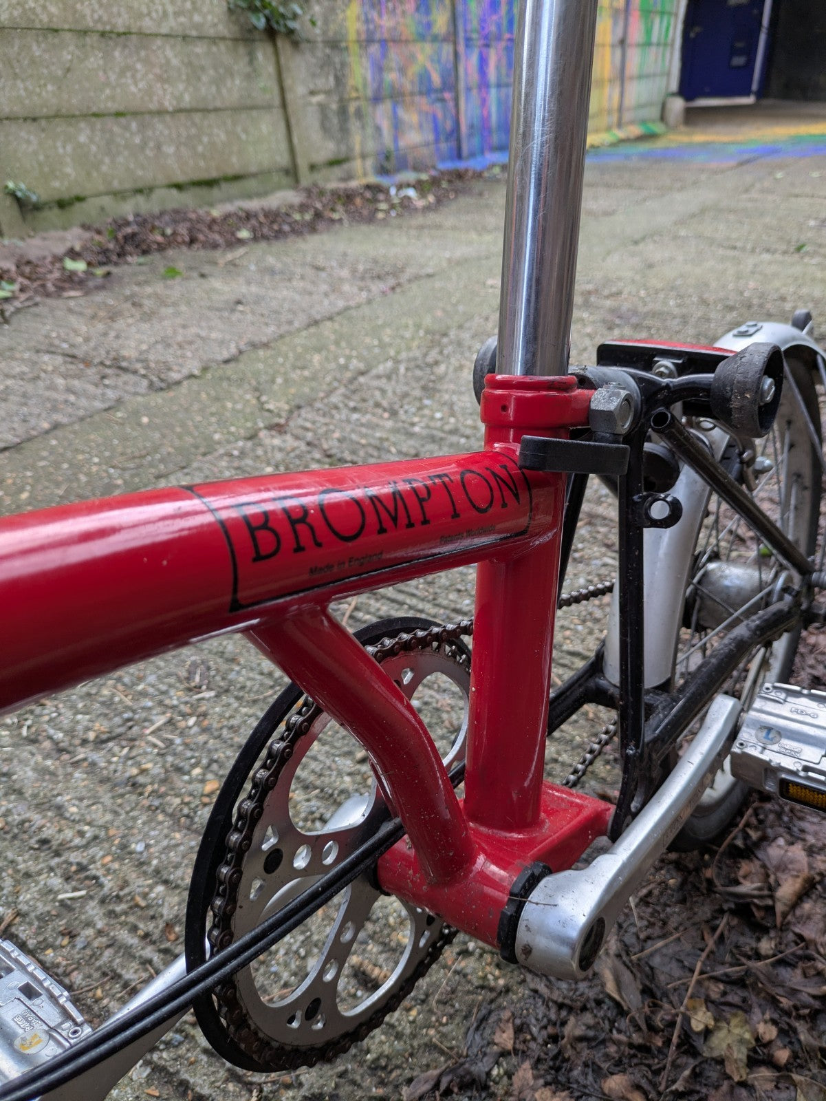 Brompton L3, 1997, Folding Bike, Excellent Condition, Red, Sturmey Archer