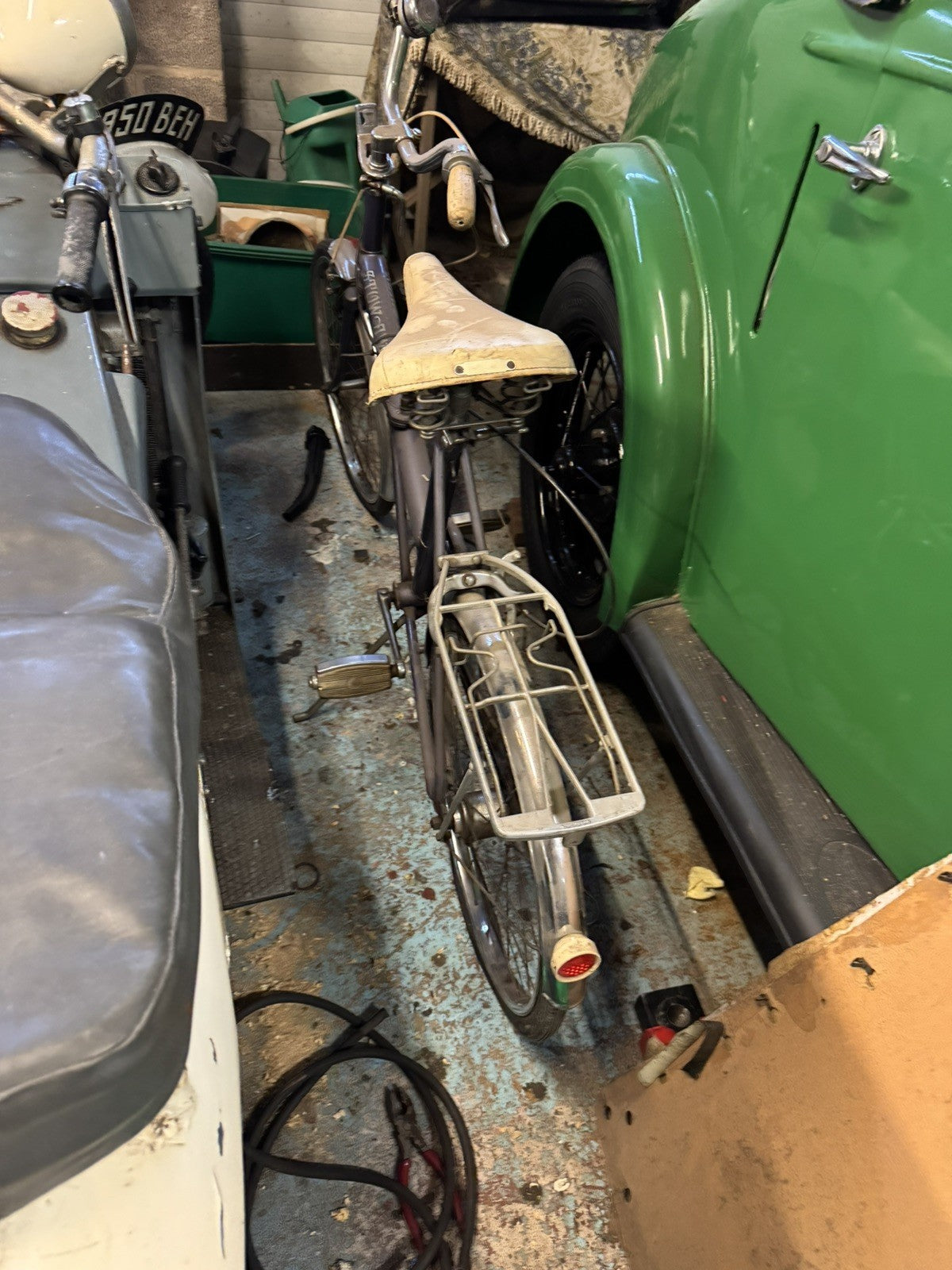 Vintage retro Raleigh Compact folding bike 3 speed Stowaway Shopper fold up bike