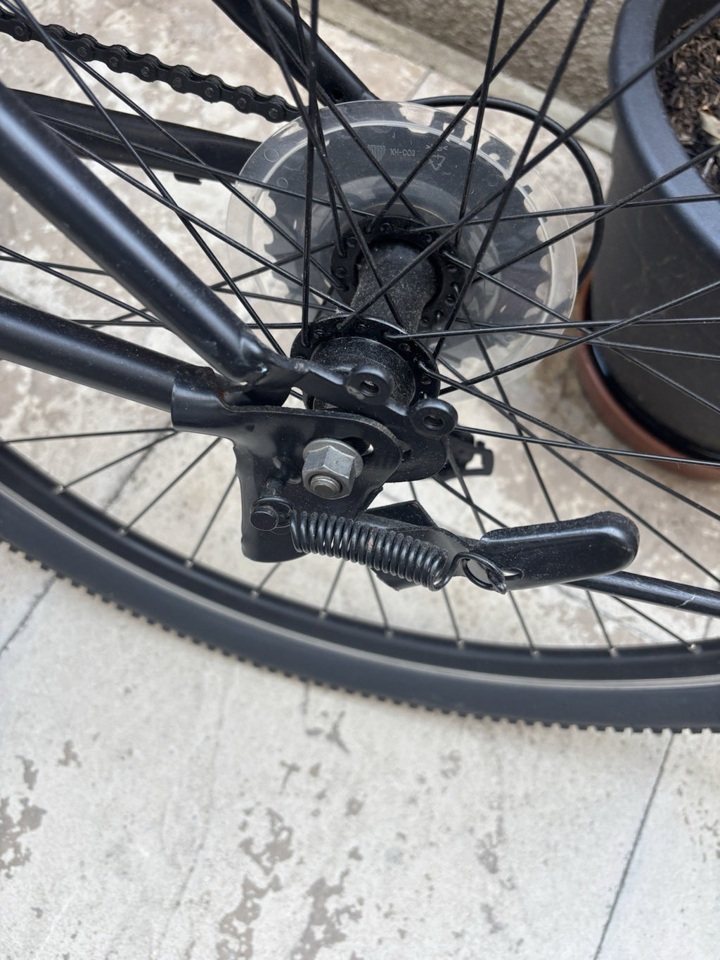 Ecosmo 26SF02BL 26 inch 21 Speeds Folding Mountain Bicycle - Black