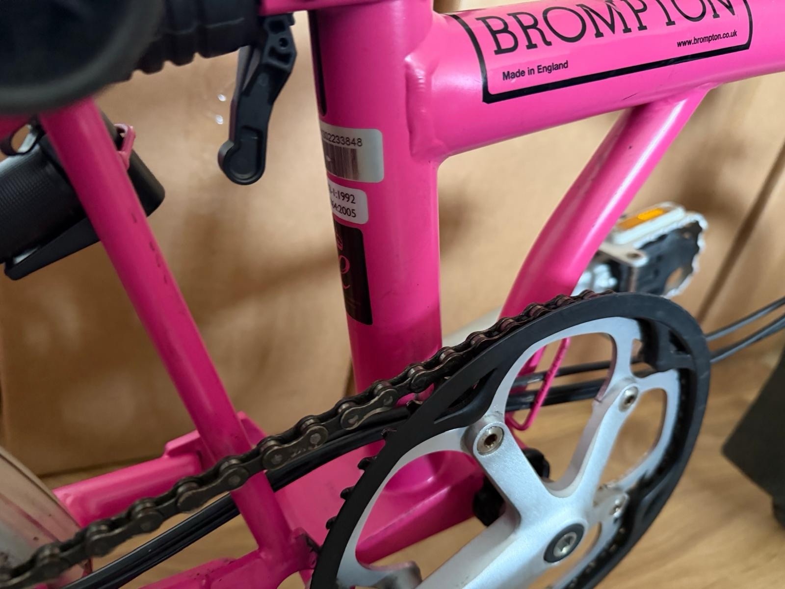 Brompton S6L folding bicycle C line