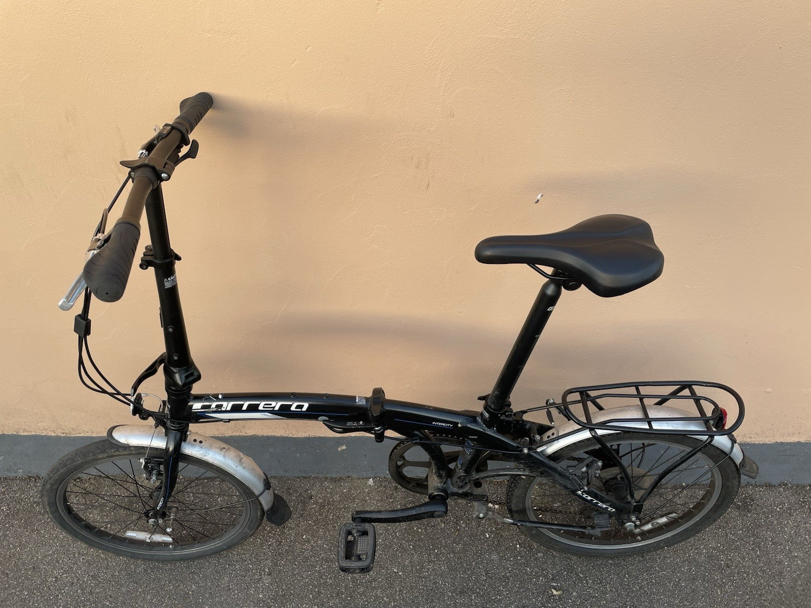 Carrera Intercity Unisex 8 Speed Folding Bike Folder Fold Up Repair Commuter LDN