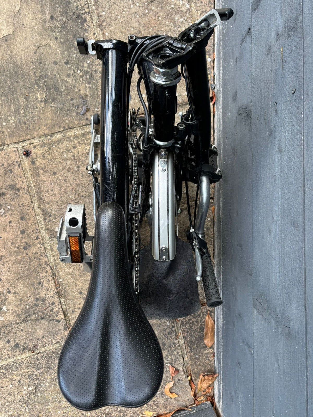 Brompton M3L Swytch Converted Folding Bicycle 3 Speed C line gloss Black