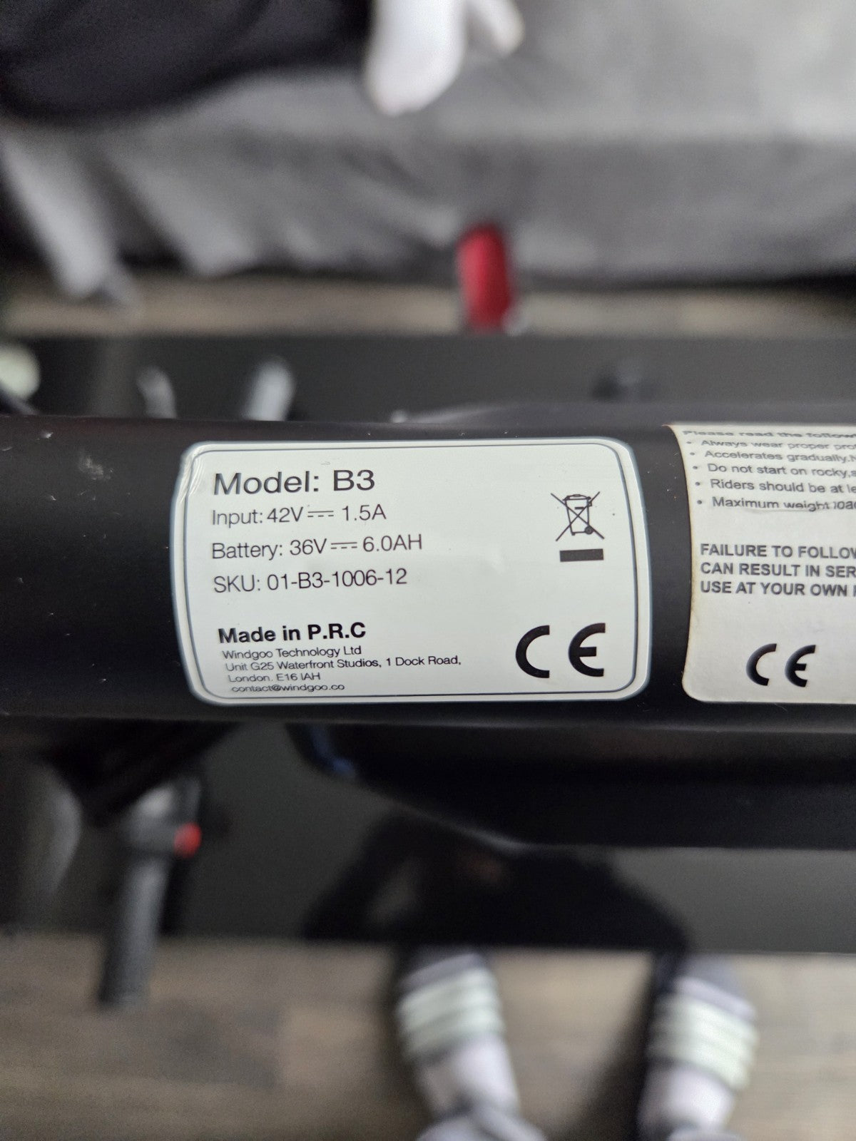 windgoo b3 .very little used
