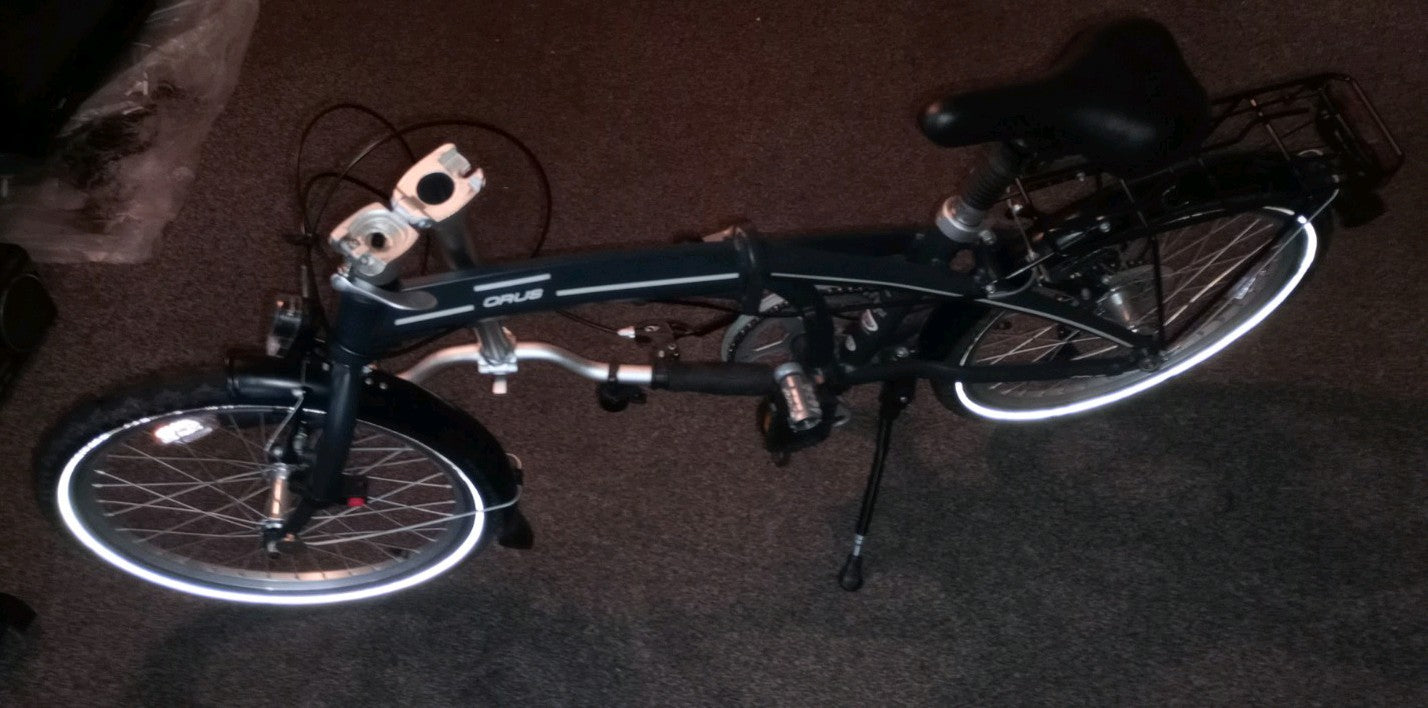 ORUS folding Bike + lock & key