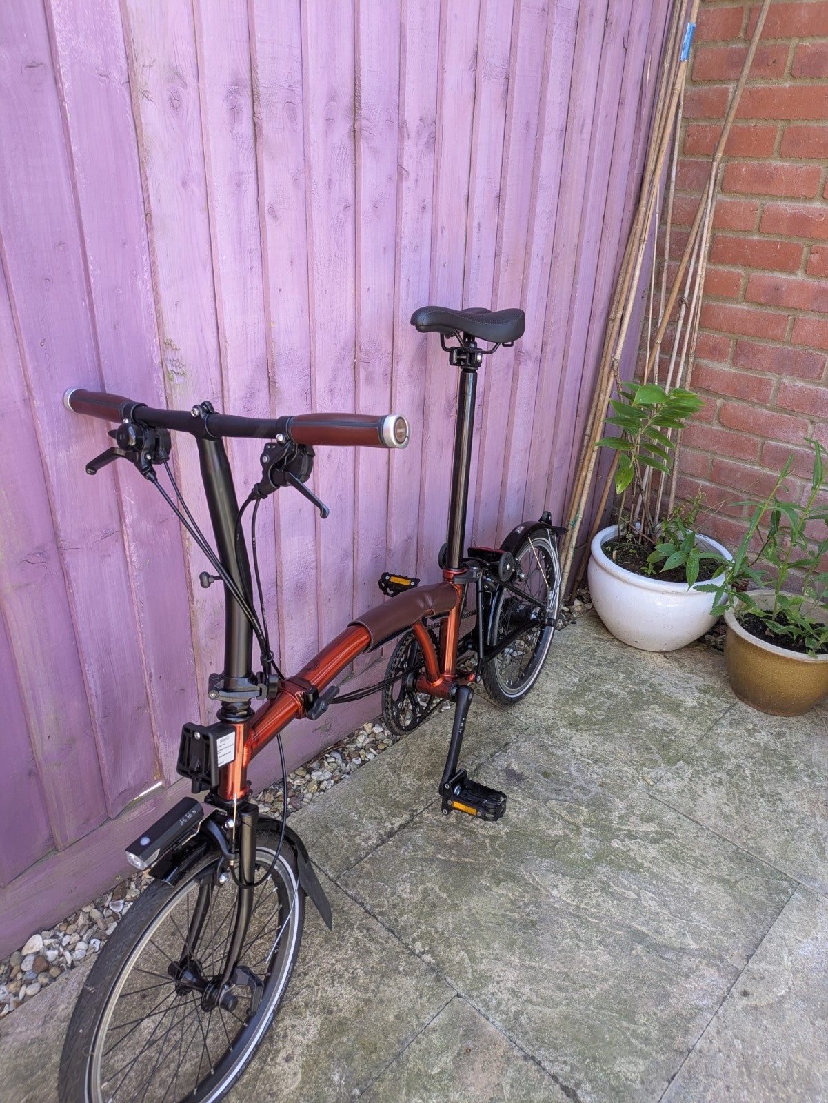 Brompton C Line Explore 2023 Black Flame Lacquer High-Speed 6-Speed 11kg