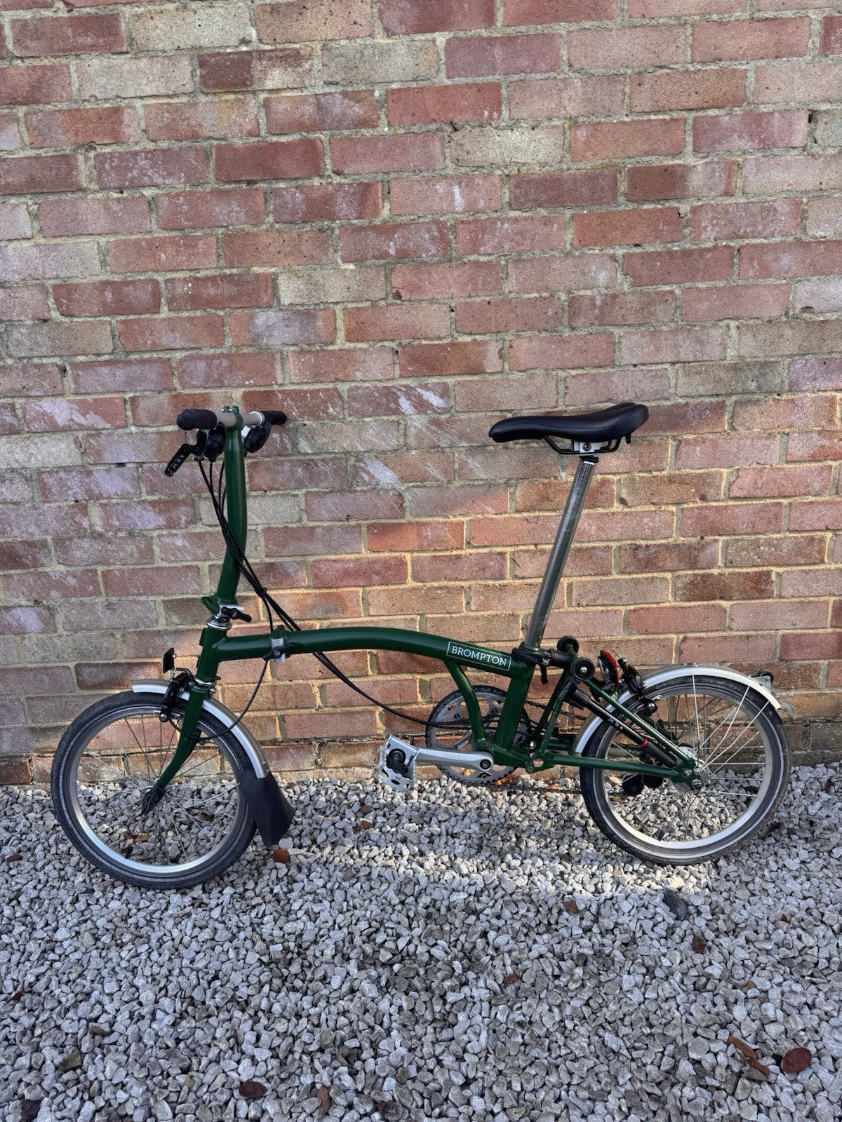 Brompton S6L 6-speed folding bike, 2018, racing green