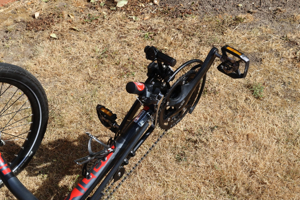 ICE Sprint X Tour folding recumbent adult trike - great condition, just 98 miles