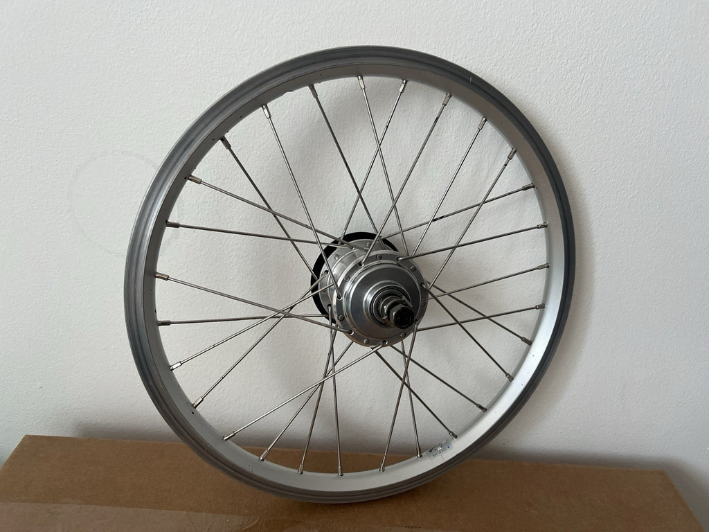 Brompton Bike  6 Speed Rear Wheel  - Silver 2016