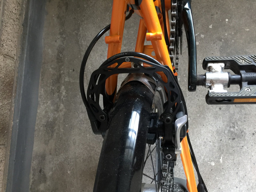 Dahon Speed Pro folding bike fitted with brand new Magura hydraulic brakes