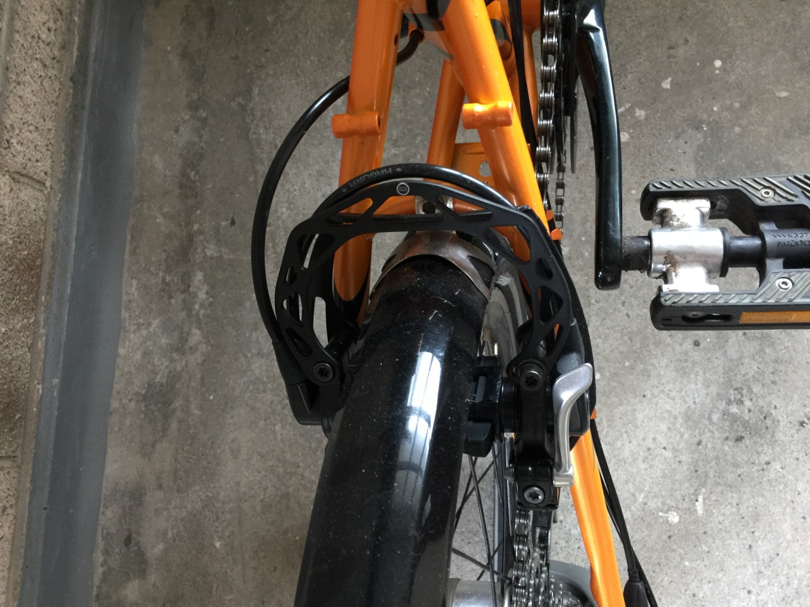Dahon Speed Pro folding bike fitted with brand new Magura hydraulic brakes
