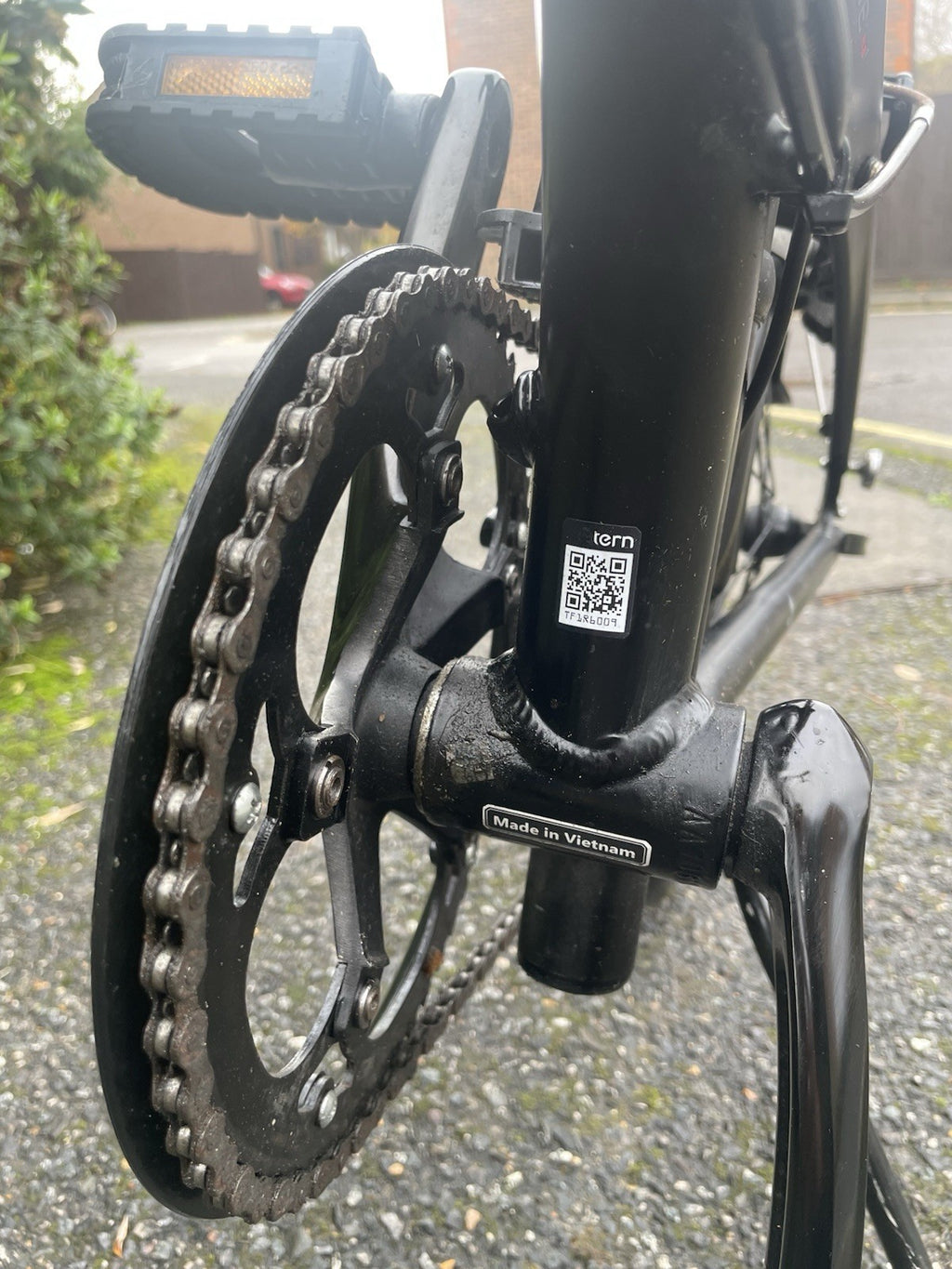 Tern Verge N8 Folding Bike 20” 8 Speed Matte Black Commuter 2019 Model