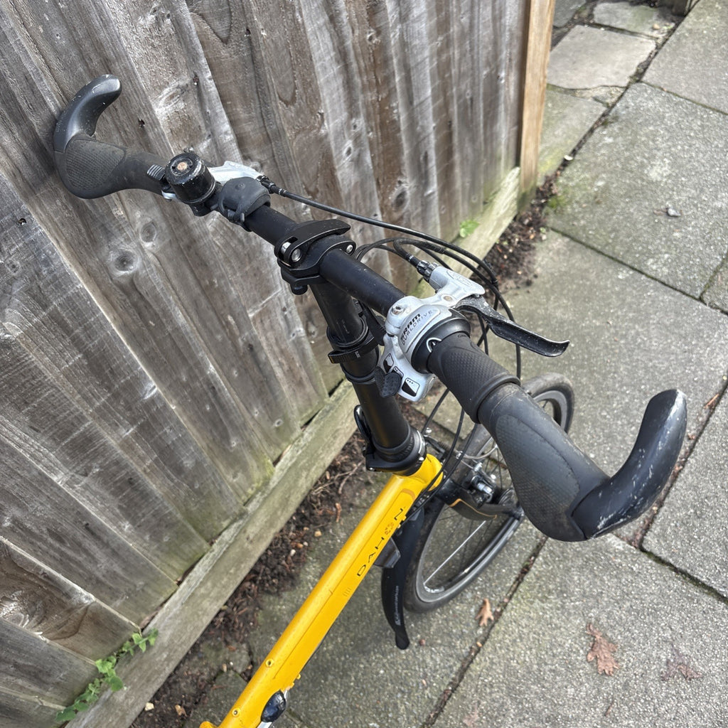 Dahon Speed Pro -7 Speed Folding Bike In Yellow